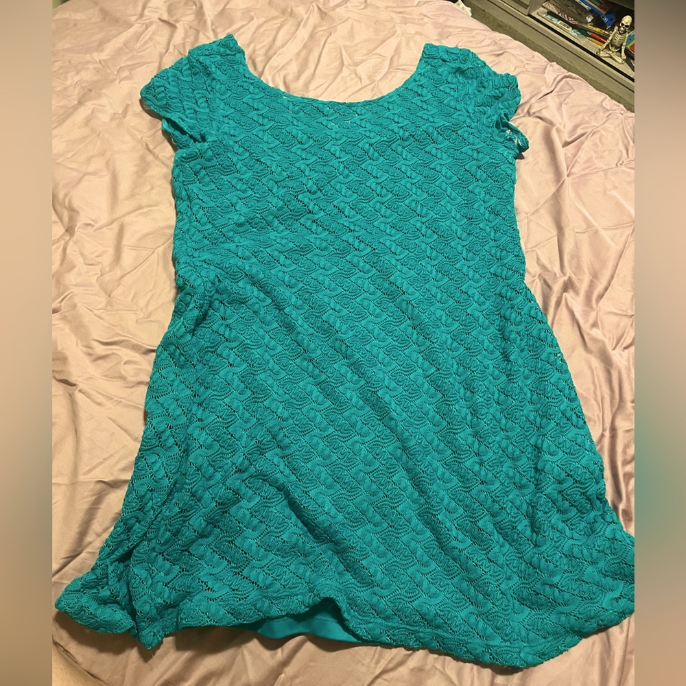 Turquoise Blue Dress with from Apt.9